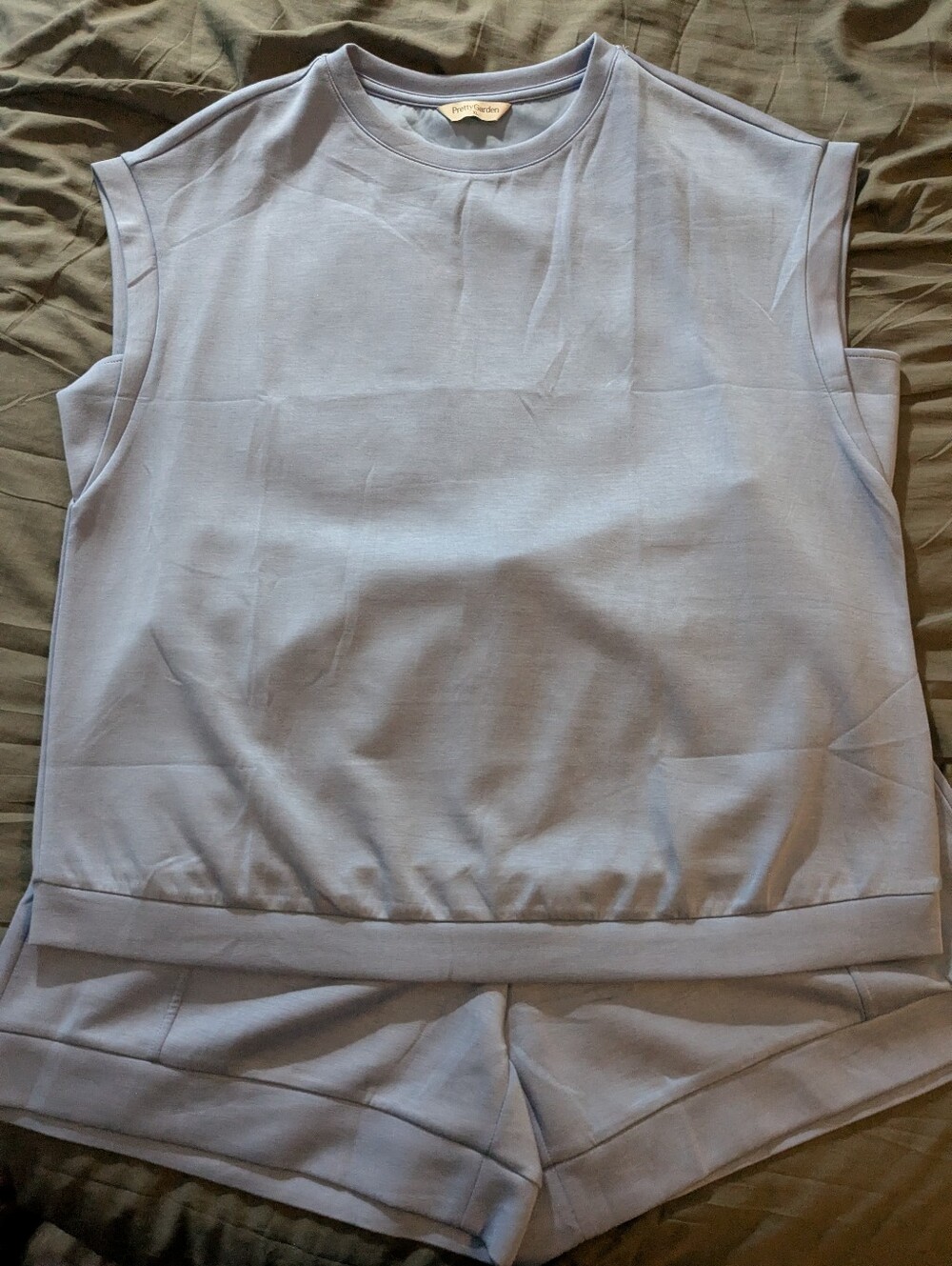 Pretty Garden Women's Set XL In Light Blue
